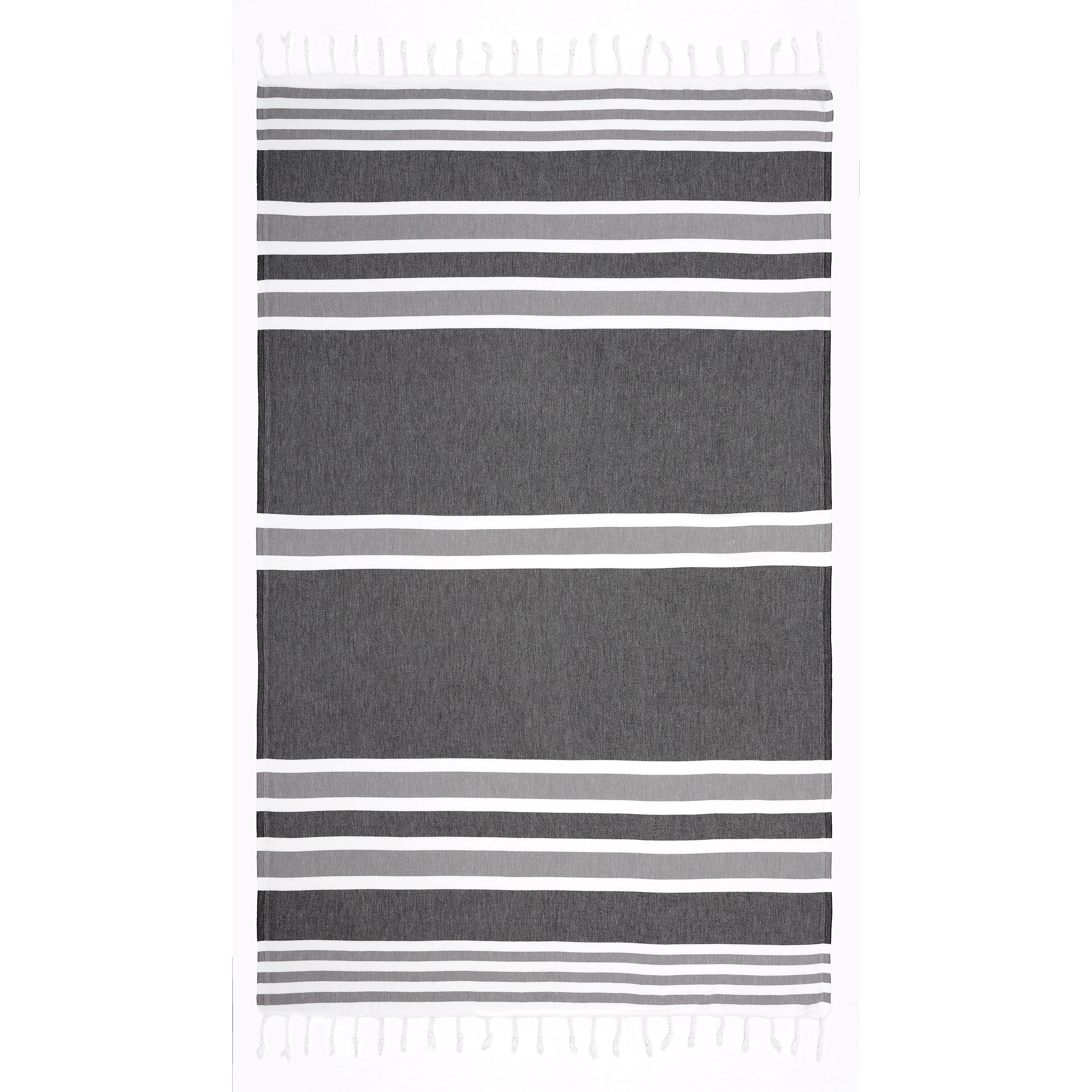 Telo Mare Fouta in Puro Cotone Rigato - Samsara - Image 9