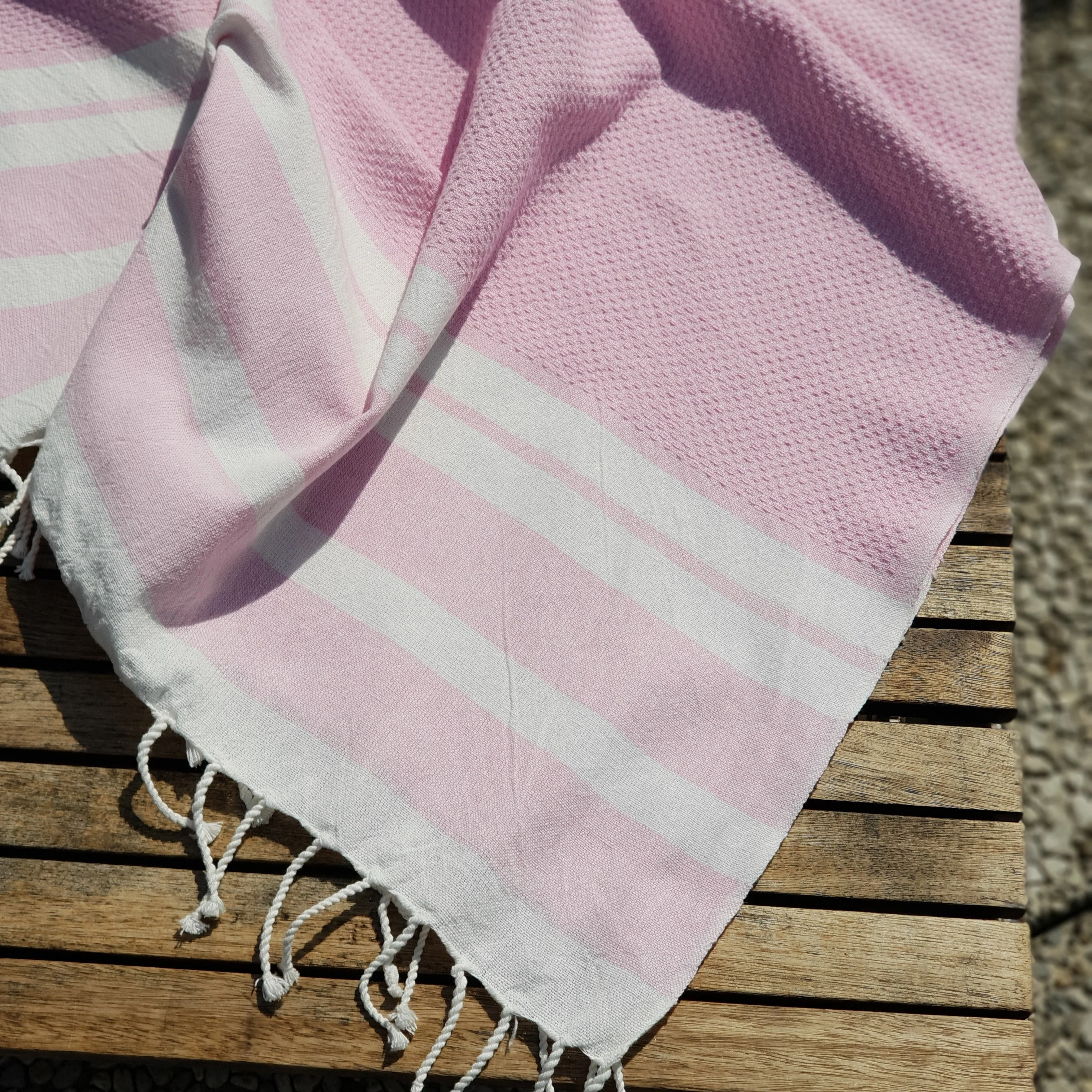 Telo Mare Fouta in Puro Cotone Tinta Unita - NewPort - Image 5