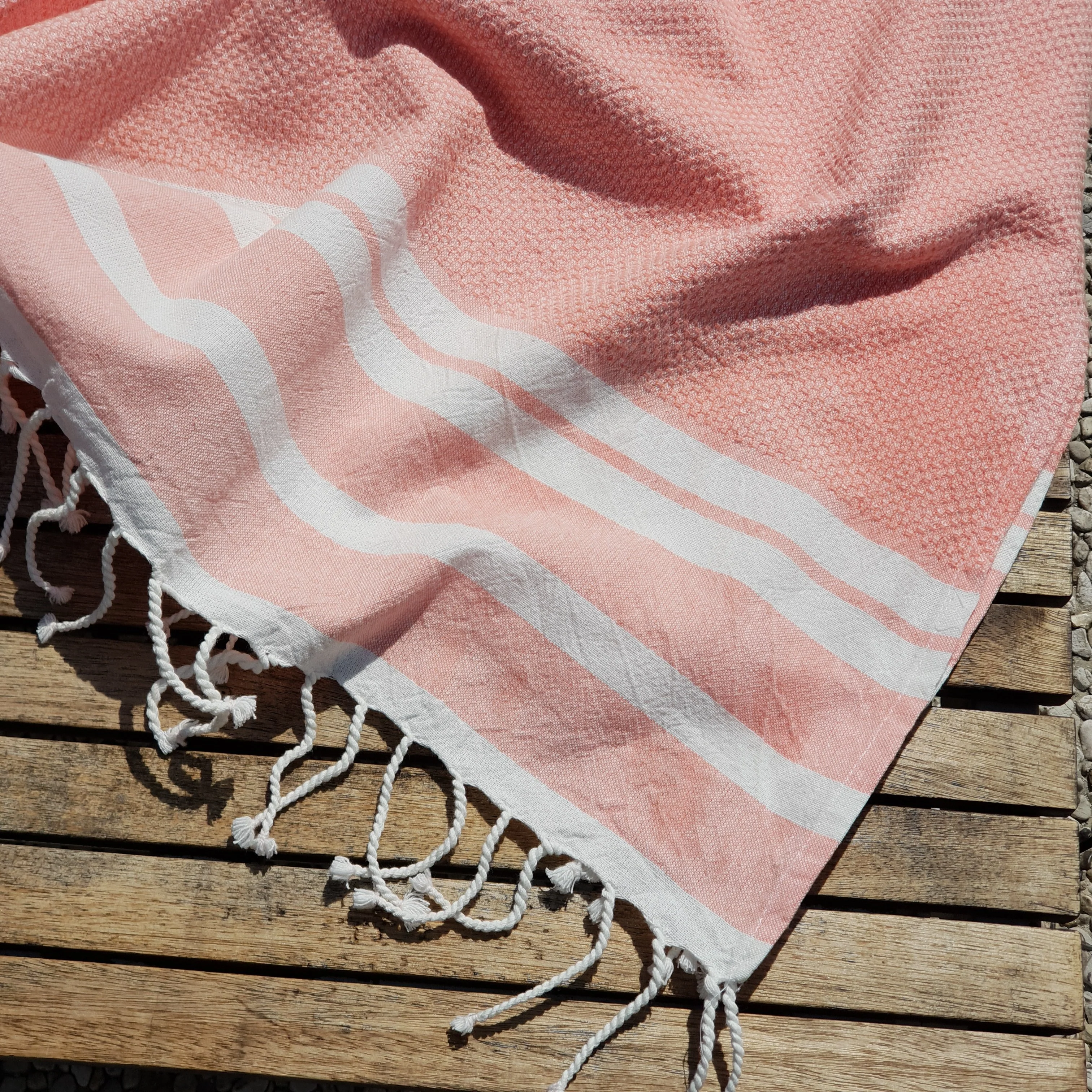 Telo Mare Fouta in Puro Cotone Tinta Unita - NewPort - Image 6