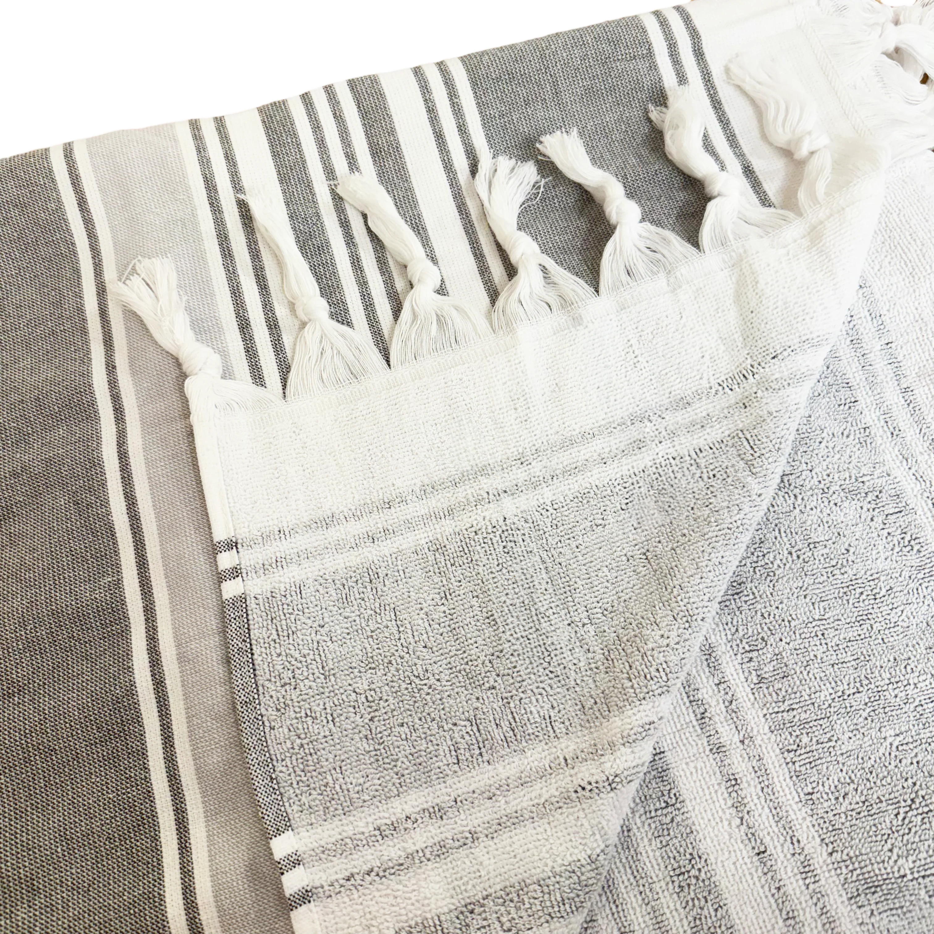 Telo Mare in Fouta di Cotone e Microspugna - Equipage - Image 15
