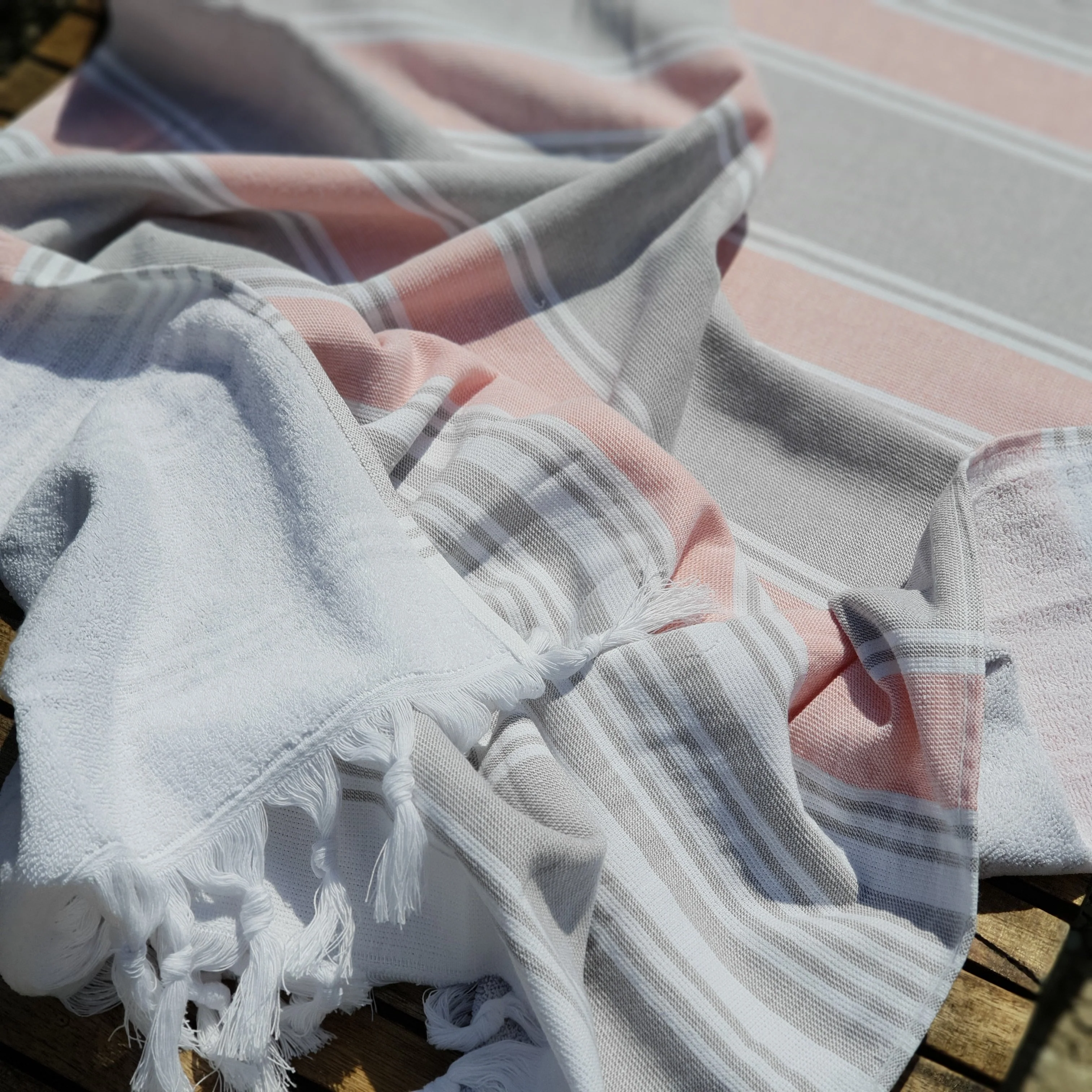 Telo Mare in Fouta di Cotone e Microspugna - Equipage - Image 4