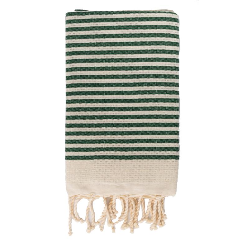 Telo Mare in Fouta di Puro Cotone a Righe Larghe - Alma - Image 14
