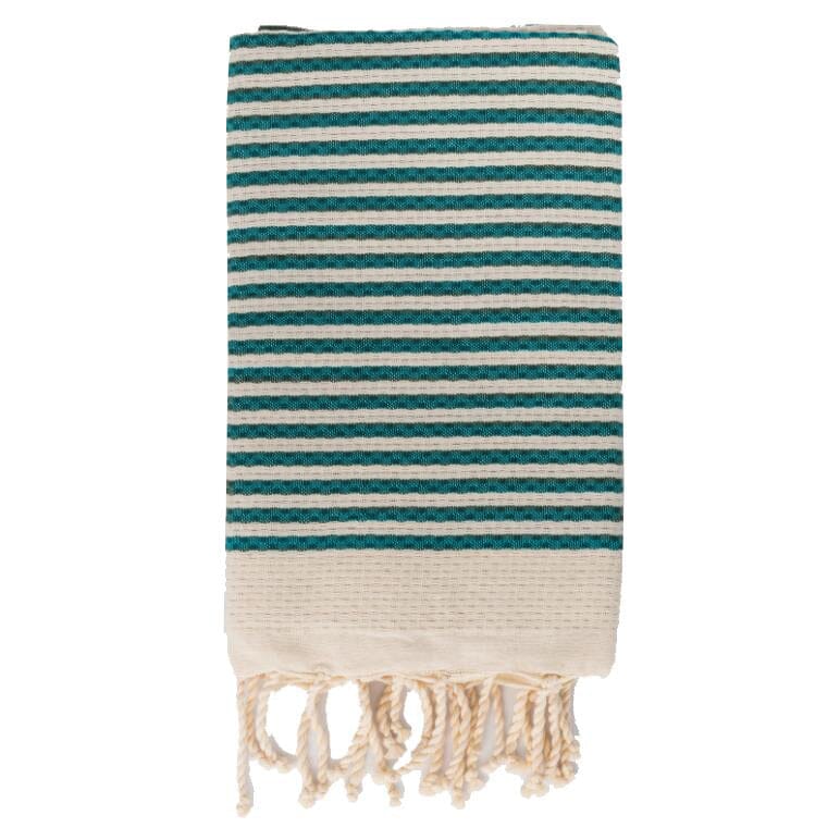 Telo Mare in Fouta di Puro Cotone a Righe Larghe - Alma - Image 7