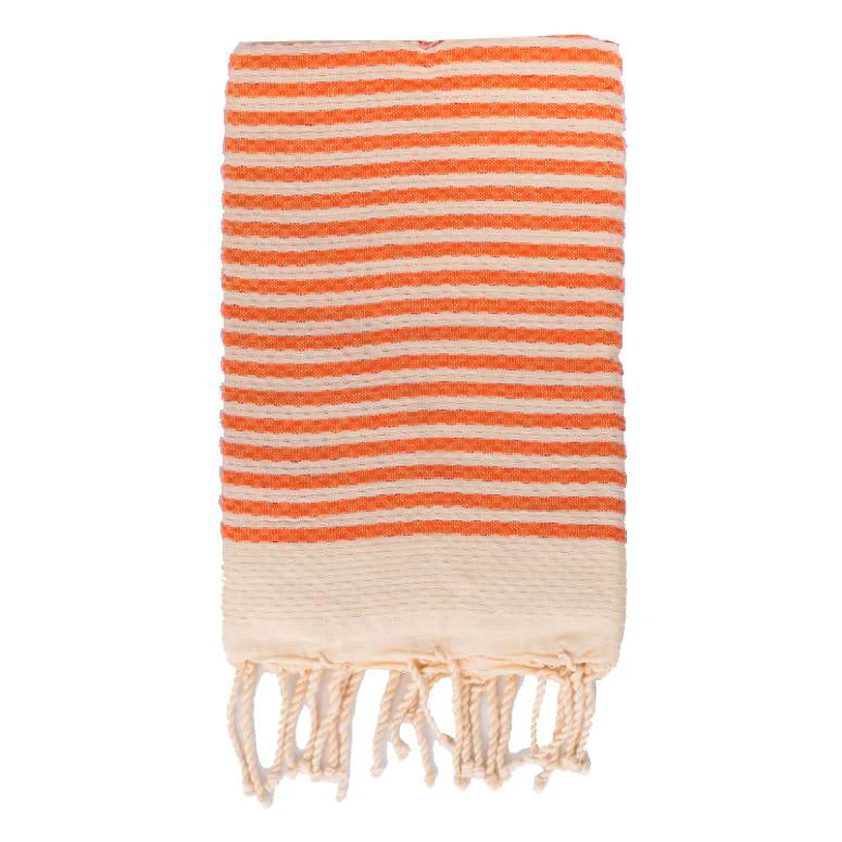 Telo Mare in Fouta di Puro Cotone a Righe Larghe - Alma - Image 8