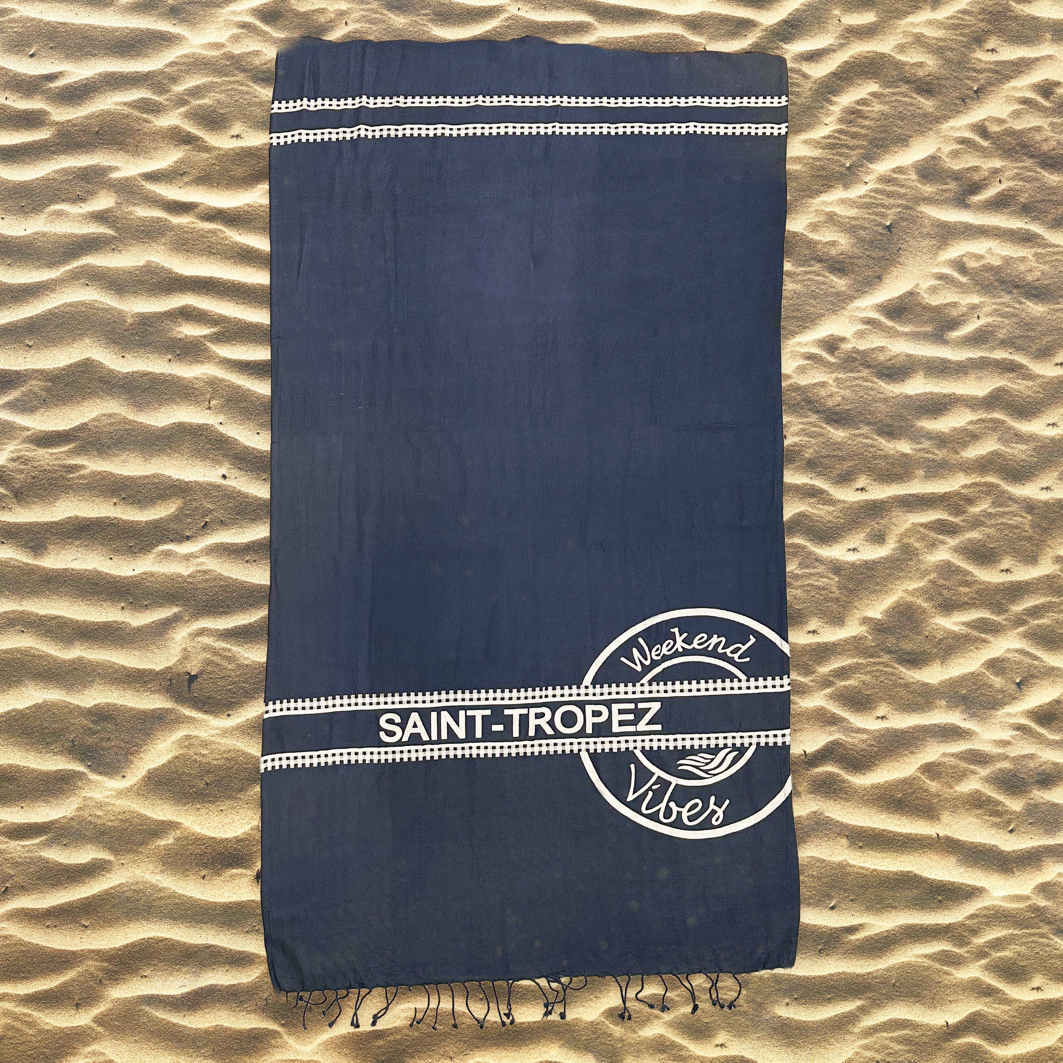 Telo Mare in Puro Cotone Nido D'ape - Weekend Vibes