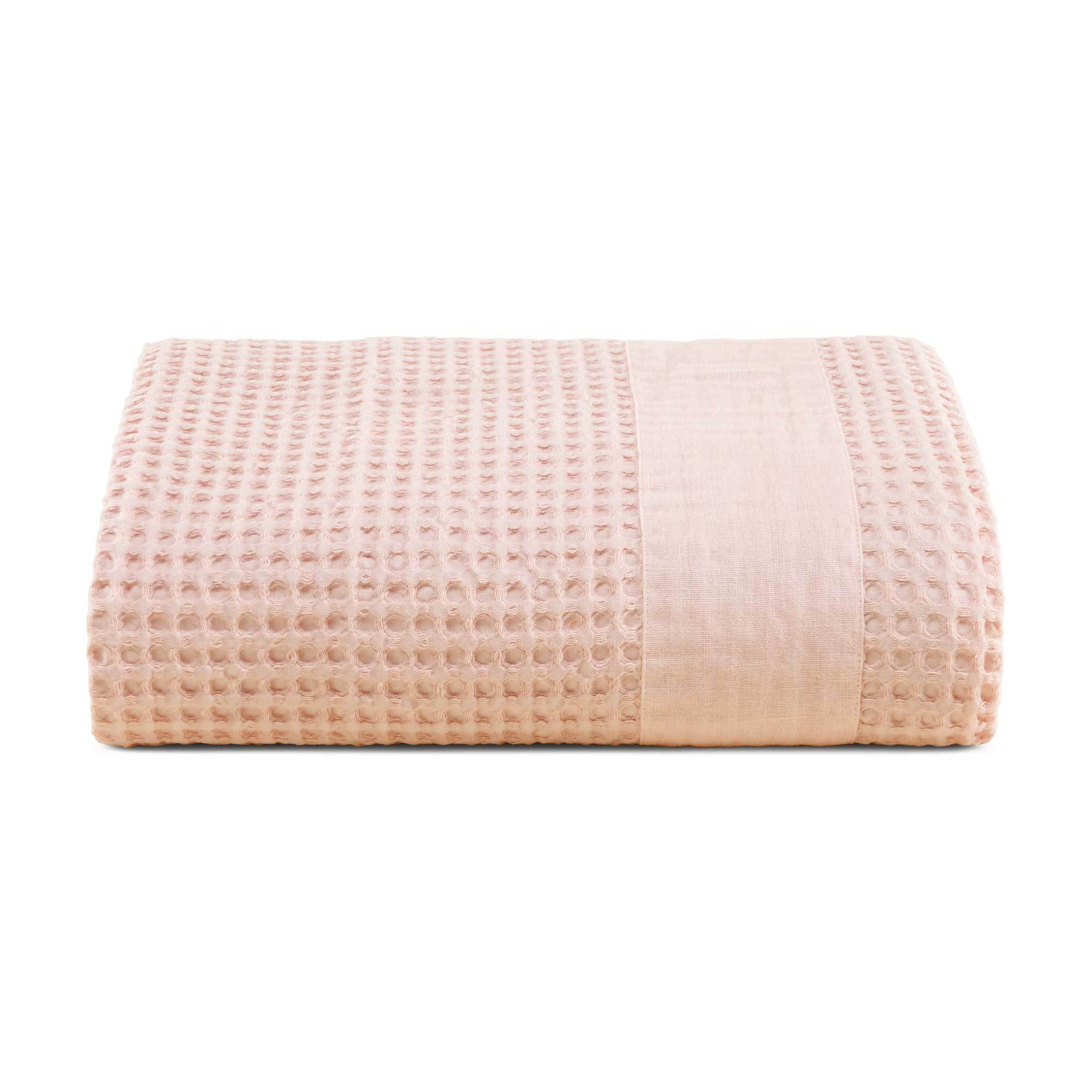 Telo mare XL in Puro Cotone Nido d'ape Stonewashed balza in Lino - Palau - Image 9